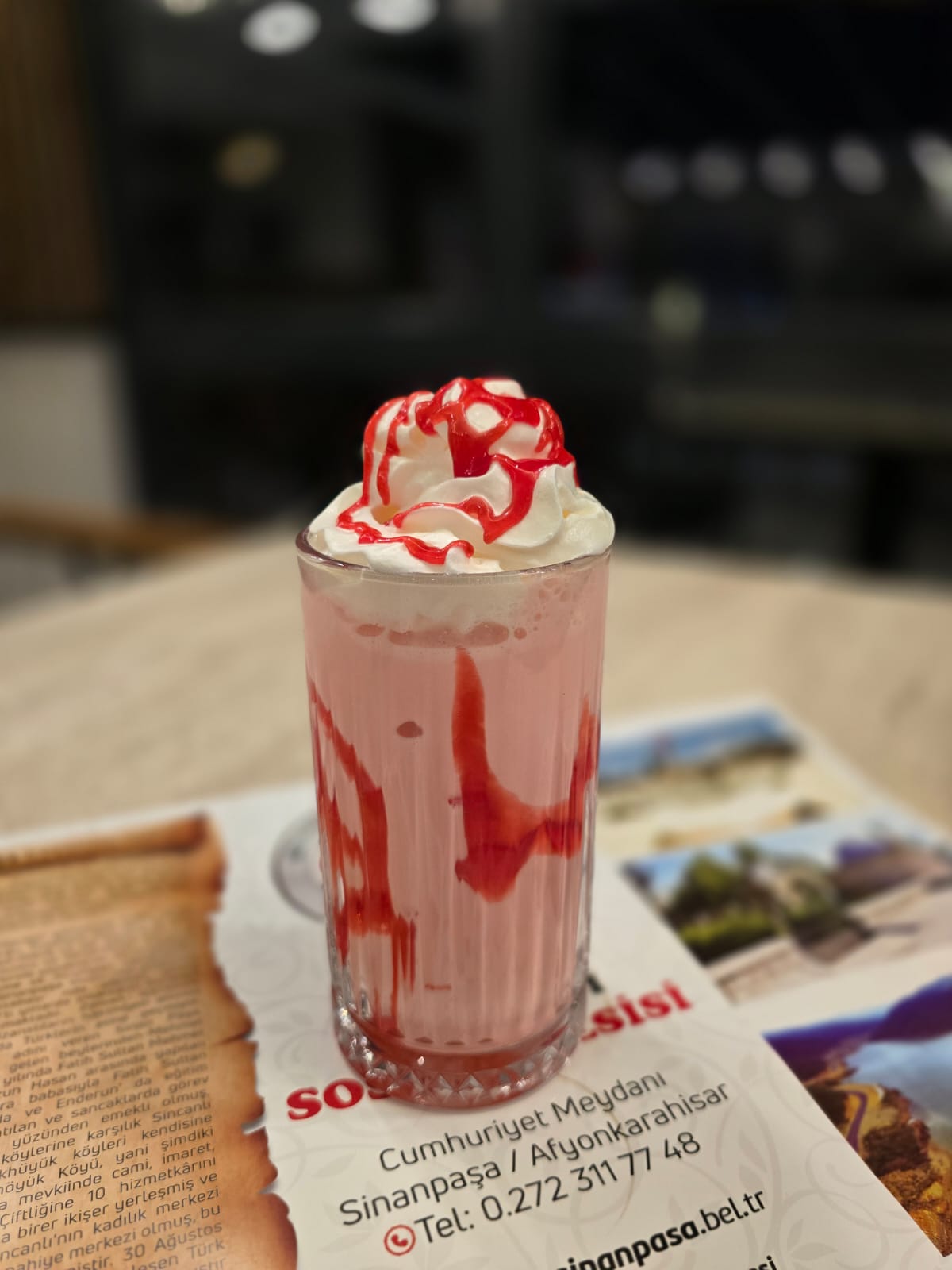 Çilekli Milkshake
