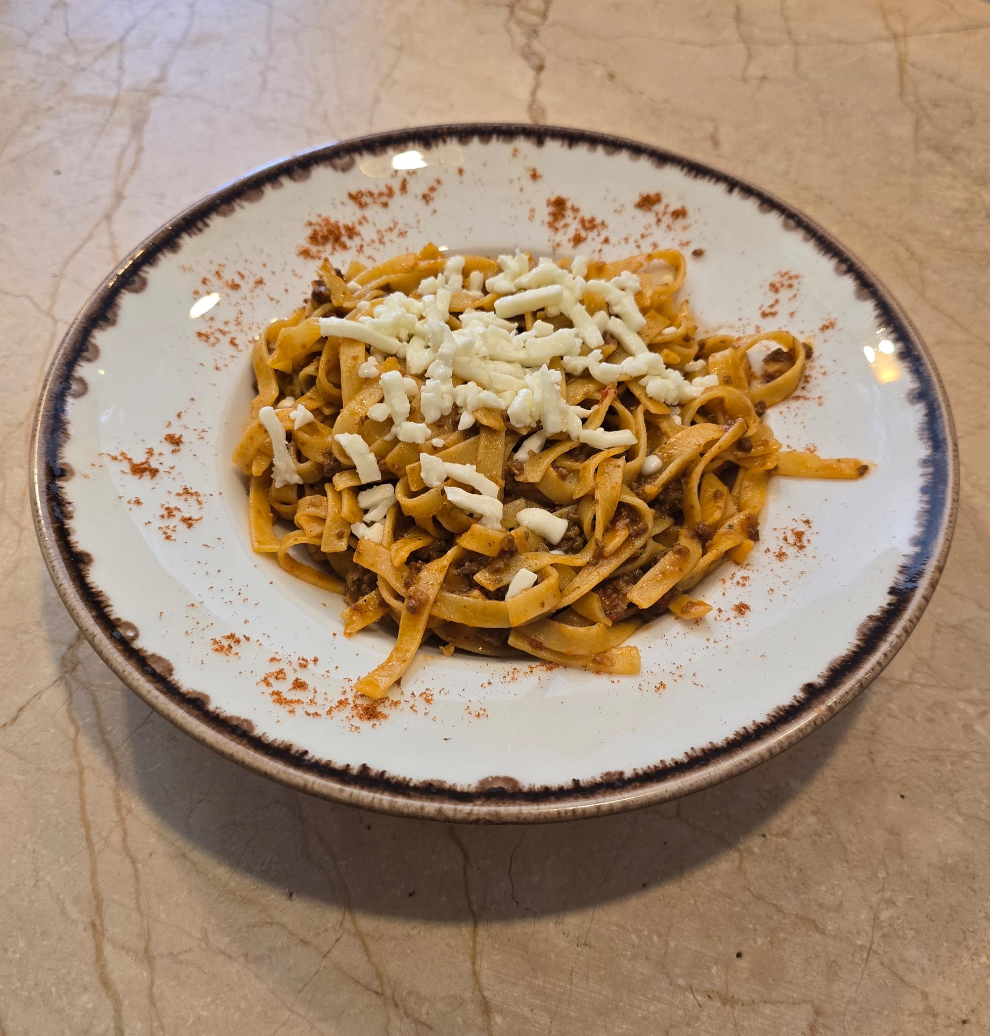 Fettucine Bolonez